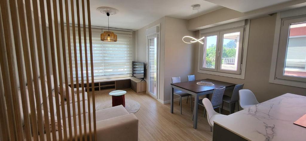 Et opholdsområde på Apartamento TERRACEO CANGAS