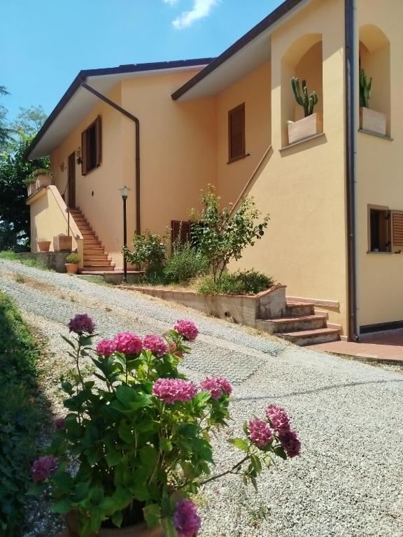 Budova, kde se bed and breakfast nachází