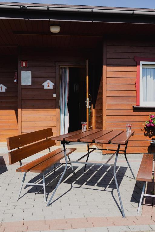 Fotografie z fotogalerie ubytování Trzy Czajki Domki letniskowe v destinaci Wicie