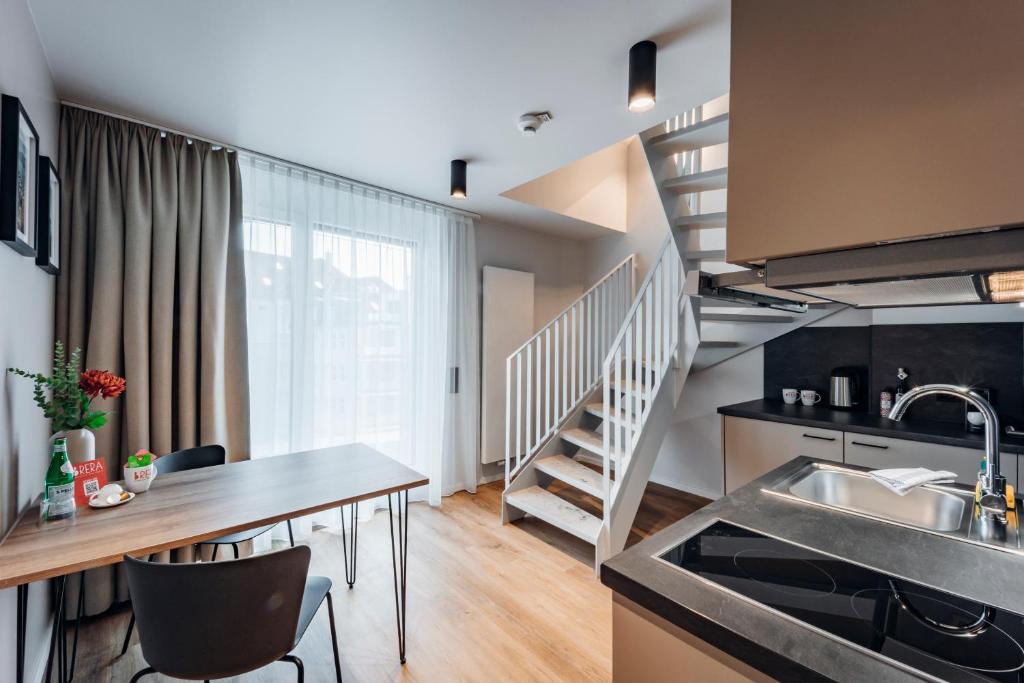Brera Serviced Apartments Böblingen Sindelfingen - Apartamento L - Cama King