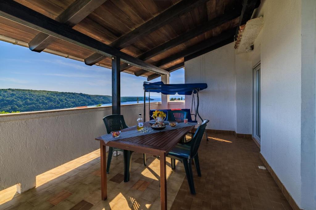 Balkón nebo terasa v ubytování Apartments Davorka