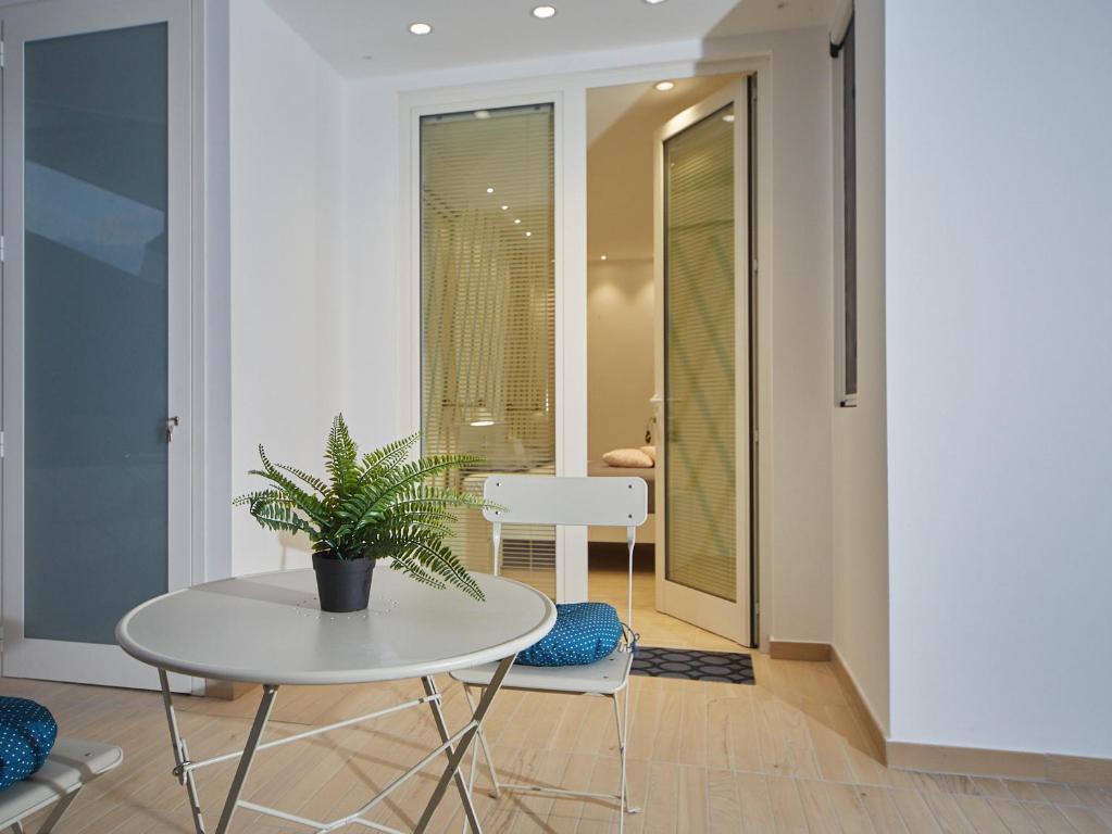 Χώρος καθιστικού στο SalDimora