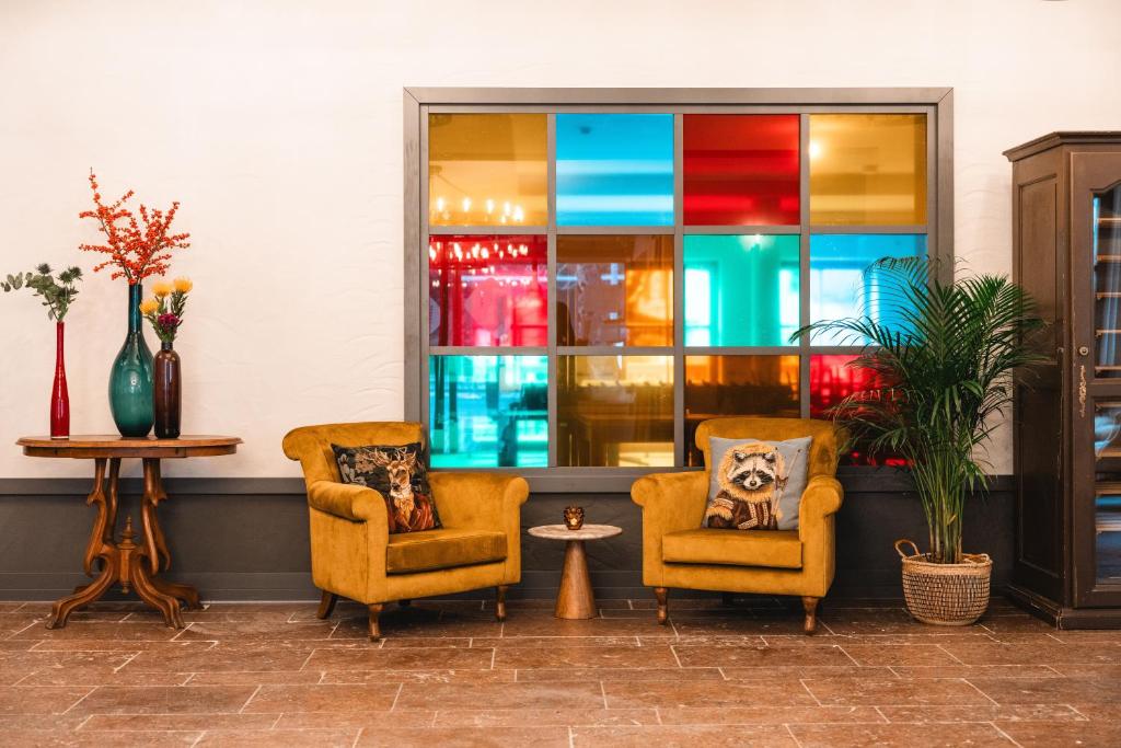 Posezení v ubytování HENRI Country House Kitzbühel