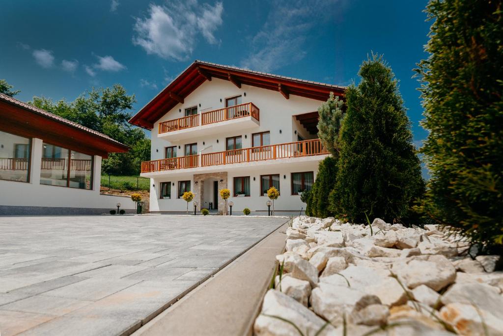 Budova, kde se bed and breakfast nachází