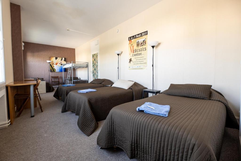 Gite Le Relais Saint Michel - Eenpersoonsbed In Slaapzaal