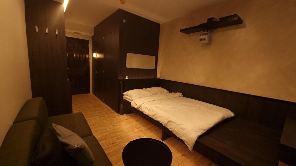 Katil atau katil-katil dalam bilik di Chill spot with Projector and PS4