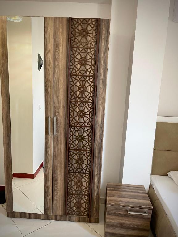 Postel nebo postele na pokoji v ubytování Hotel Heimli