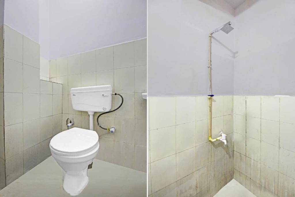 Koupelna v ubytování Hotel O Royal
