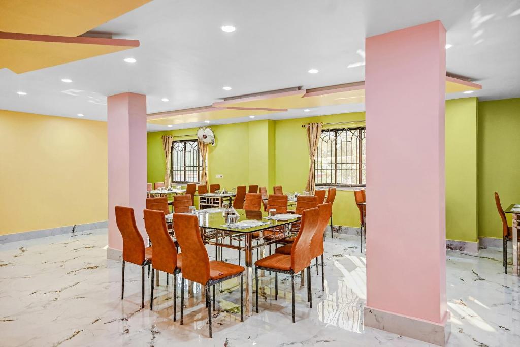 Posezení v ubytování Hotel O Mahal