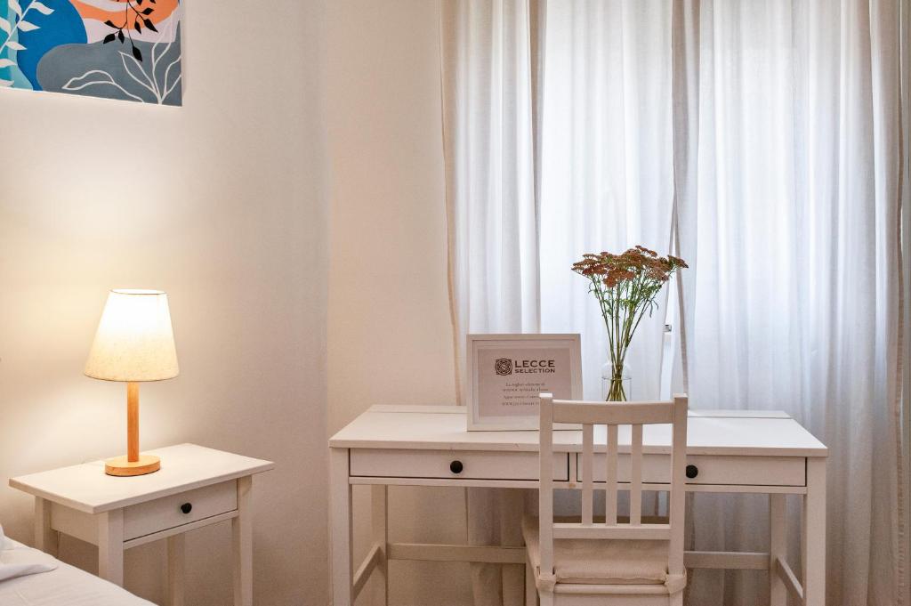 Postel nebo postele na pokoji v ubytování B&BIl filo di Arianna