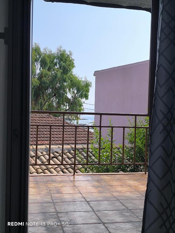 Balkón nebo terasa v ubytování Poseidon Apartments