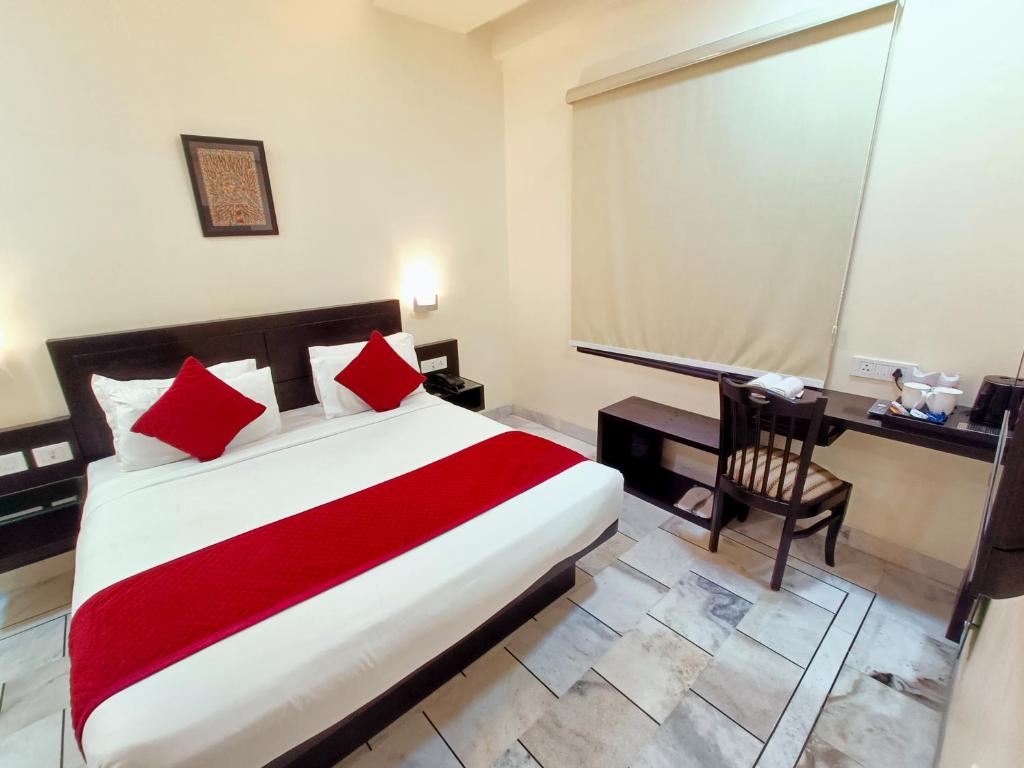 Postel nebo postele na pokoji v ubytování Hotel Sun Grand