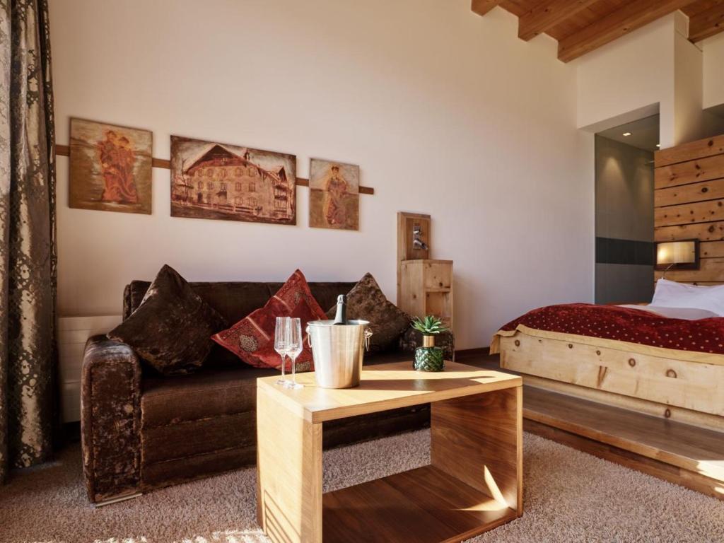 Posezení v ubytování MOHR life resort