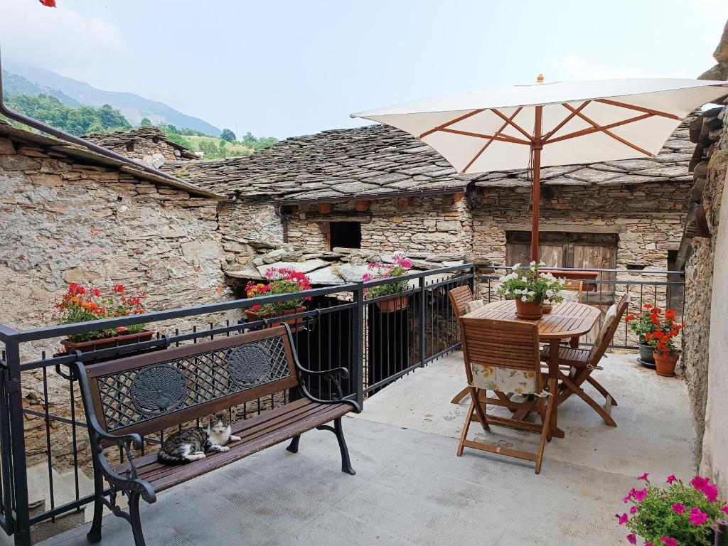 Widok na góry z tego obiektu B&B