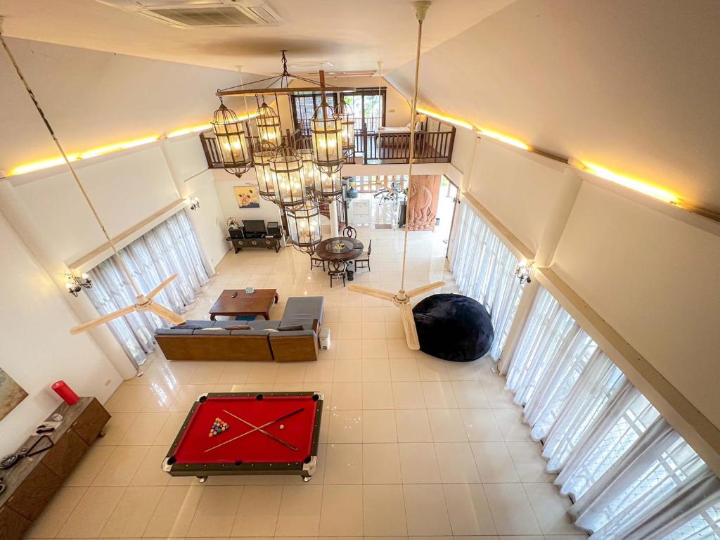 Χώρος καθιστικού στο Baan Thai pool villa