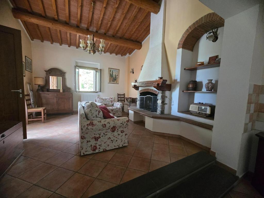 Η κουζίνα ή μικρή κουζίνα στο Casale Demilca