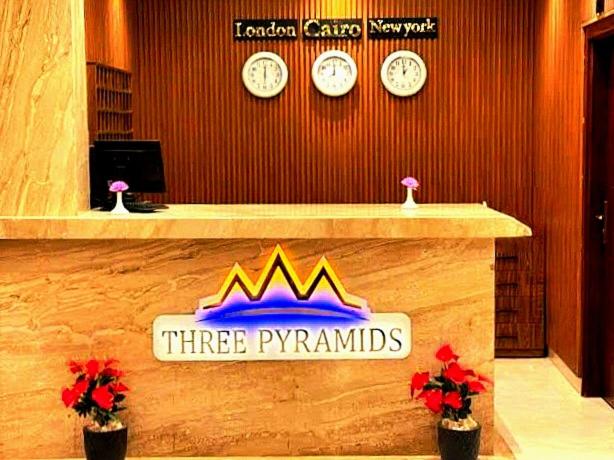 Certifikát, hodnocení, plakát nebo jiný dokument vystavený v ubytování THRee PYramiDs AnD SPhinX HoTeL