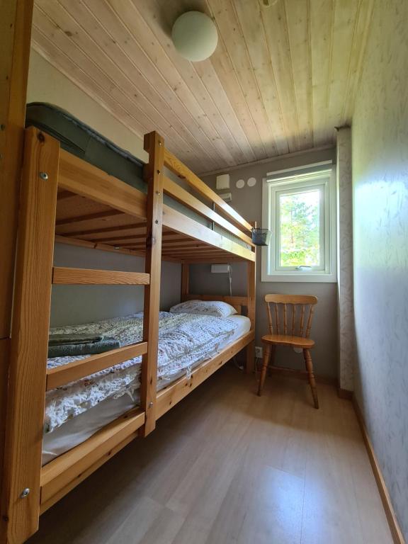 Postel nebo postele na pokoji v ubytování Gärdsholmens Skärgårdshemman "Eken"