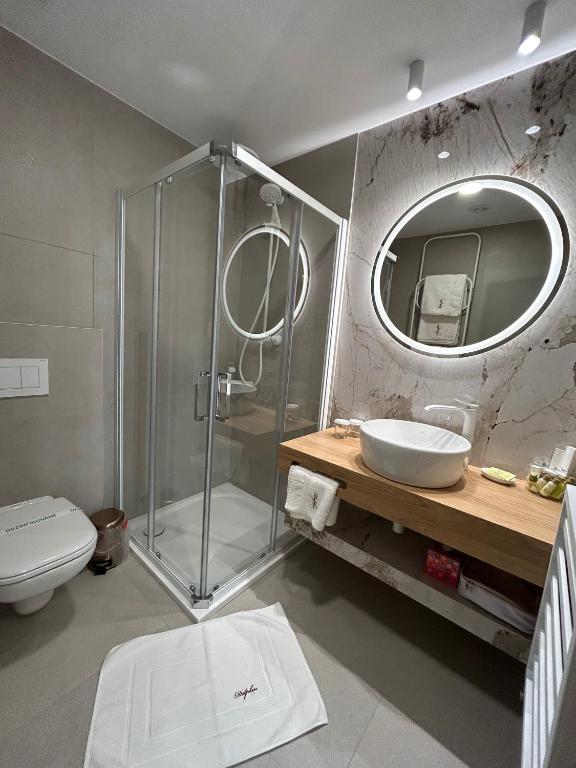 Koupelna v ubytování Hotel Dolphin - Adult friendly