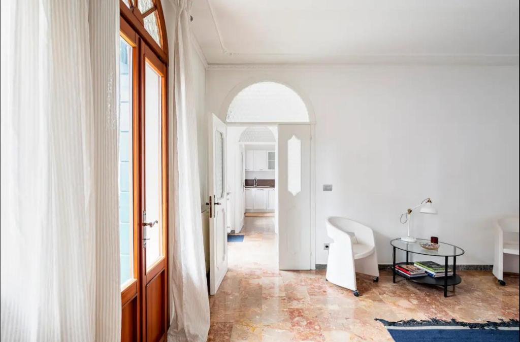 Posezení v ubytování Casa del Vigneto