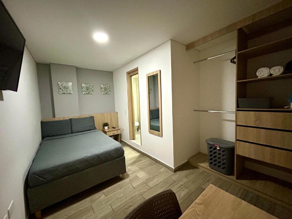 Posezení v ubytování Hostelfc Teusaquillo