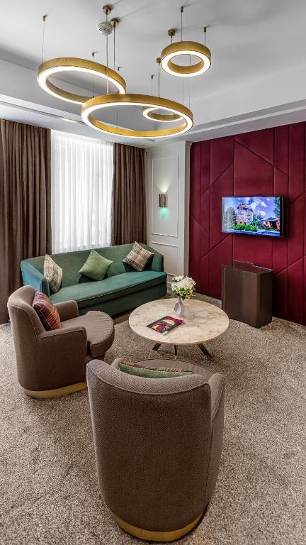Posezení v ubytování Ivy Garden Hotel Baku