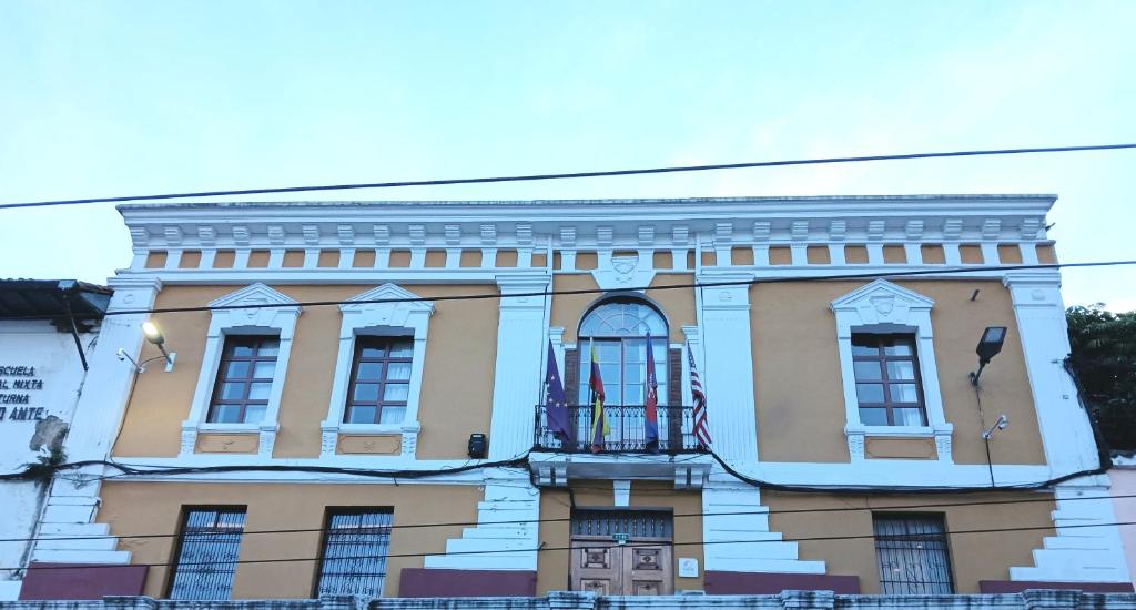 Budova, kde se hotel nachází