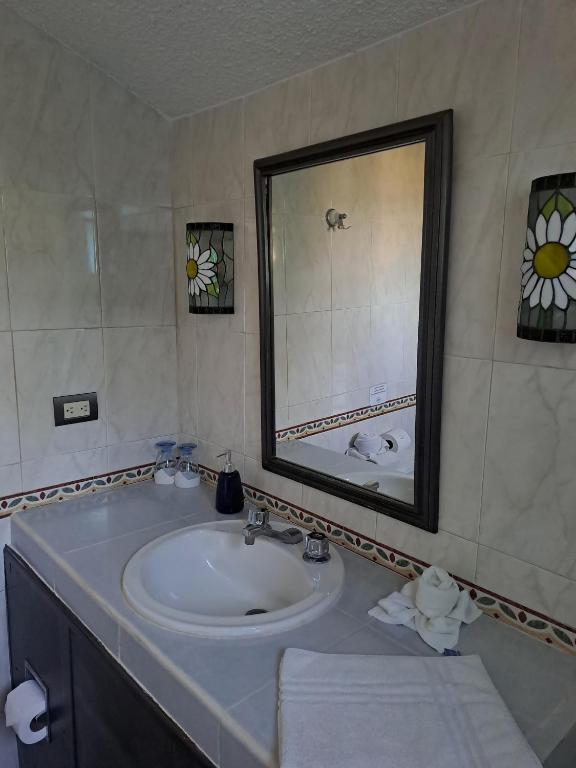 Koupelna v ubytování Hotel Villas Las Anclas