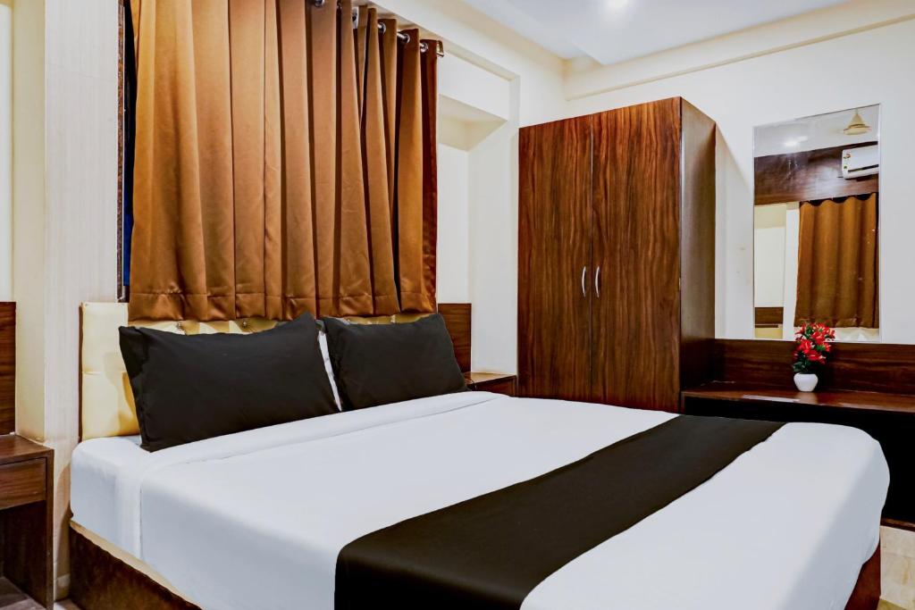 Postel nebo postele na pokoji v ubytování Super Hotel O Ginger Gold