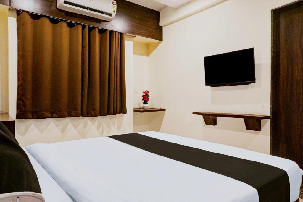 Postel nebo postele na pokoji v ubytování Super Hotel O Ginger Gold