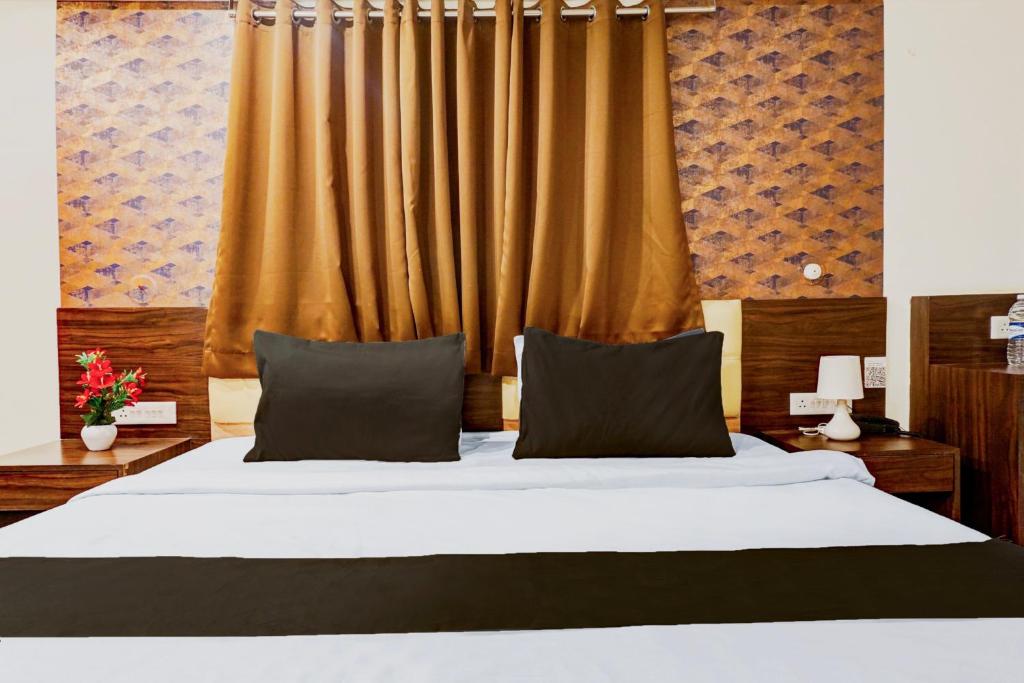 Postel nebo postele na pokoji v ubytování Super Hotel O Ginger Gold