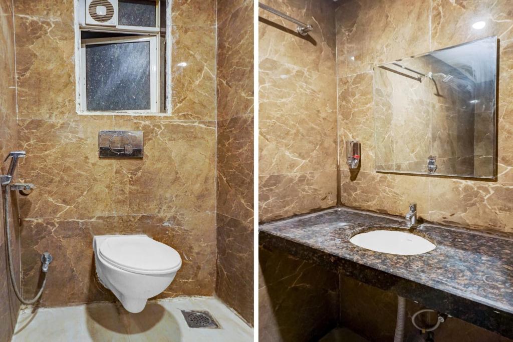 Koupelna v ubytování Super Hotel O Ginger Gold