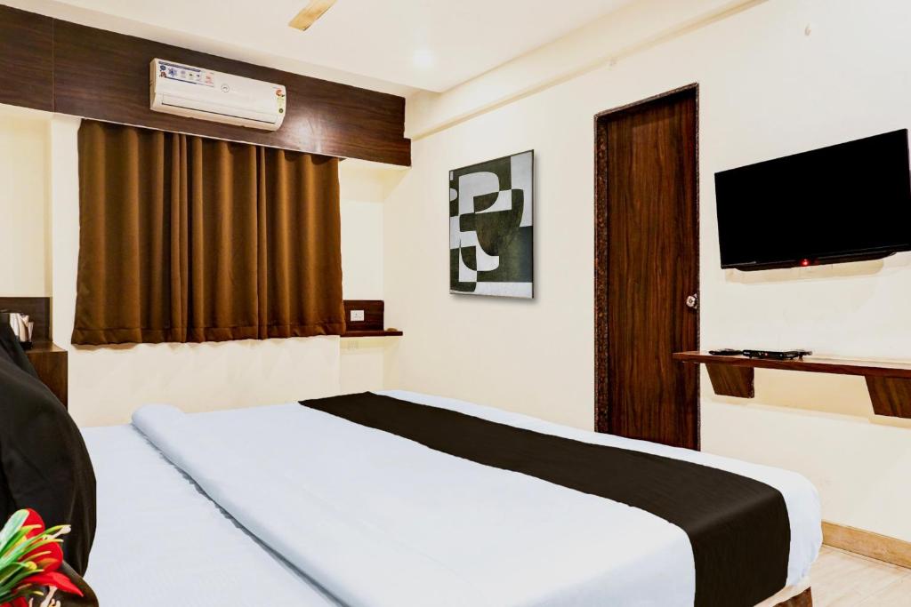 TV a/nebo společenská místnost v ubytování Super Hotel O Ginger Gold