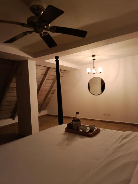 Postel nebo postele na pokoji v ubytování Hotel Boutique Patio Corao
