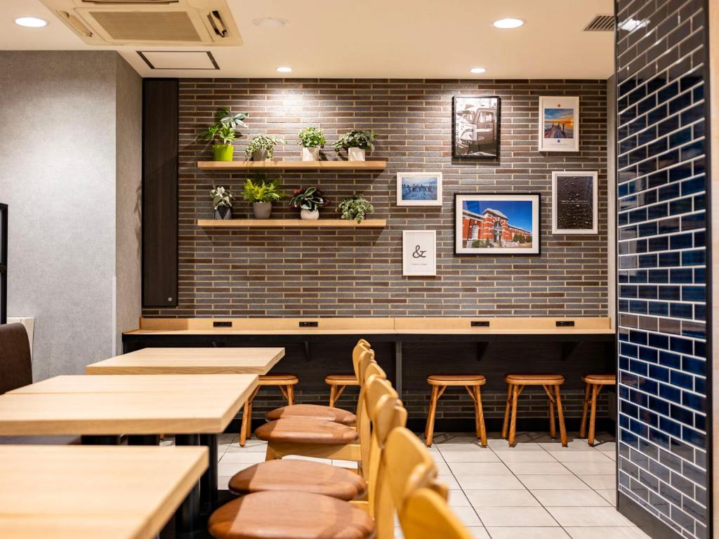 Restaurace v ubytování Super Hotel JR Shin-Osaka Higashiguchi