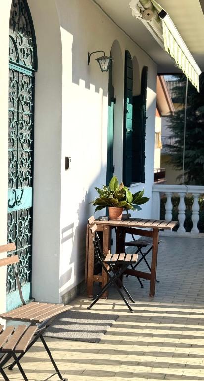 Balkón nebo terasa v ubytování Casa del Vigneto