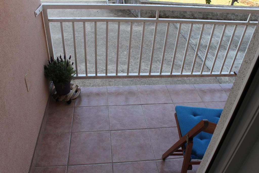 Balkon lub taras w obiekcie Vili Apartment Quiet leisure in Preko