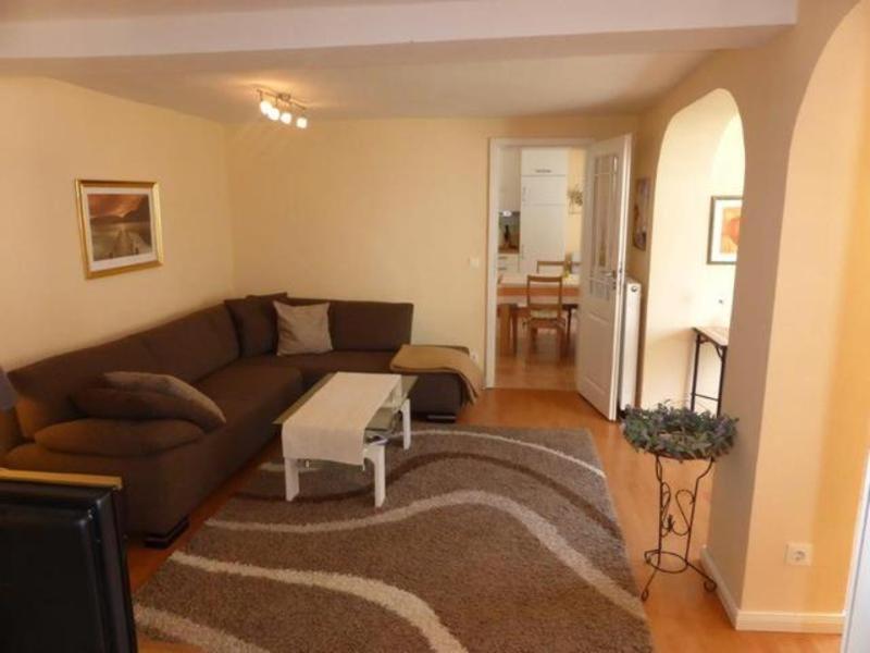 Et opholdsområde på Ferienhaus Friedrich-Borge-Straße