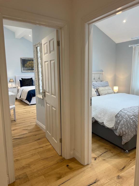 Postel nebo postele na pokoji v ubytování Kantara