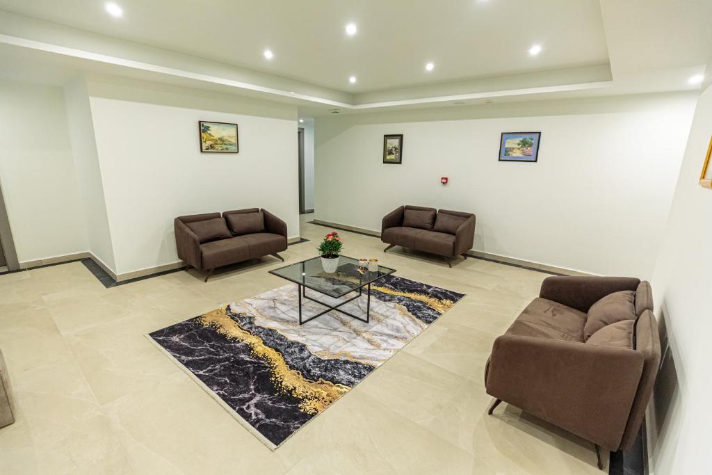 Posezení v ubytování Real Hotel
