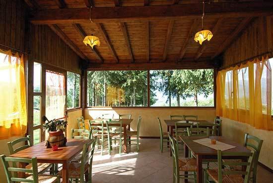 Restaurace v ubytování Agriturismo Summer