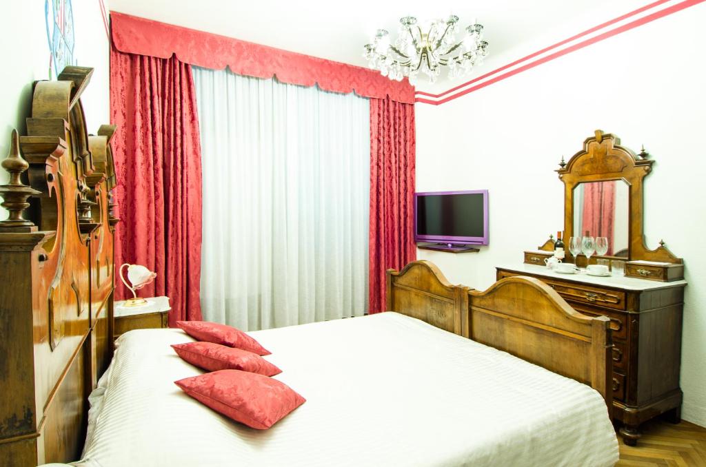 Posteľ alebo postele v izbe v ubytovaní B&B Dai Toscans