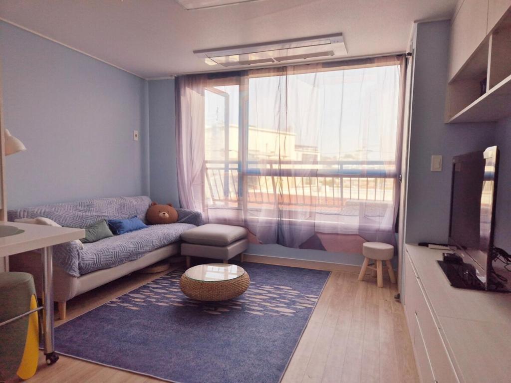 Posezení v ubytování Dodu Beach House