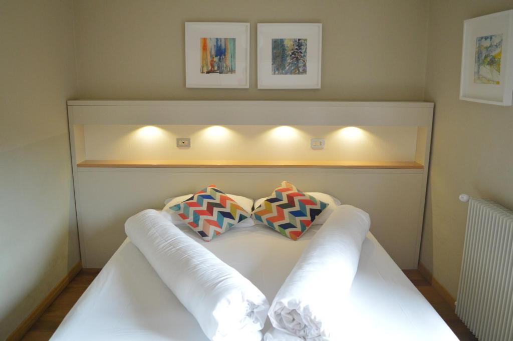 Postel nebo postele na pokoji v ubytování Park Hotel Sancelso