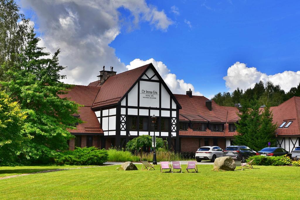 Zahrada ubytování Hotel SPA Dr Irena Eris Wzgórza Dylewskie