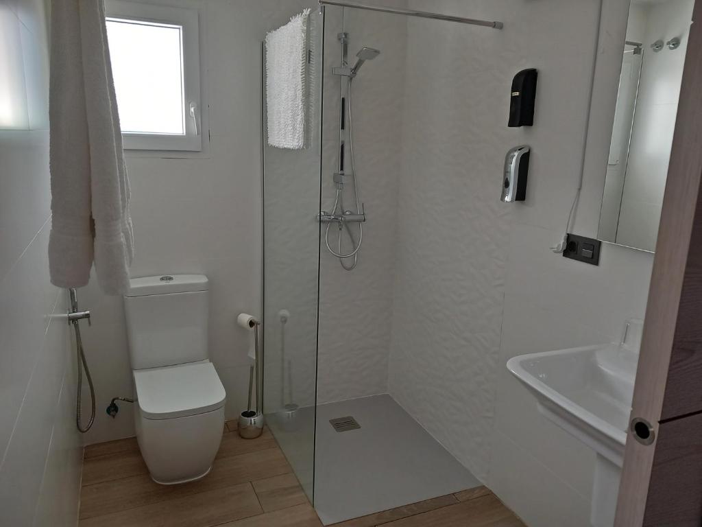Kúpeľňa v ubytovaní Apartamento De la Haya, junto al Teatro Romano