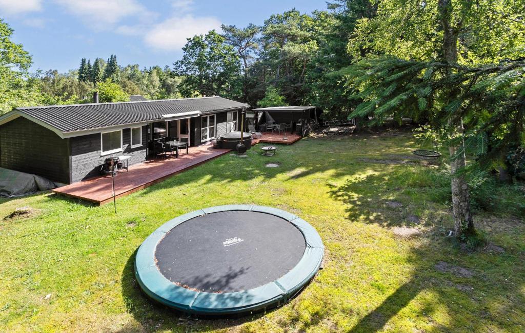 Zahrada ubytování Holiday Home Ebeltoft With A Fireplace 01