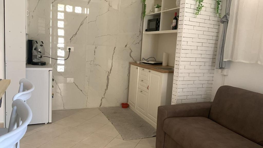 Ruang duduk di La Casa di Tiche