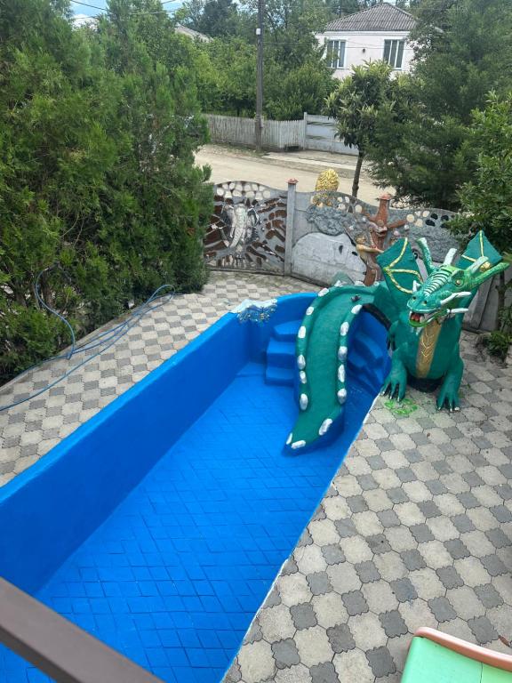 Bazén v ubytování Rezo's Ranch nebo v jeho okolí