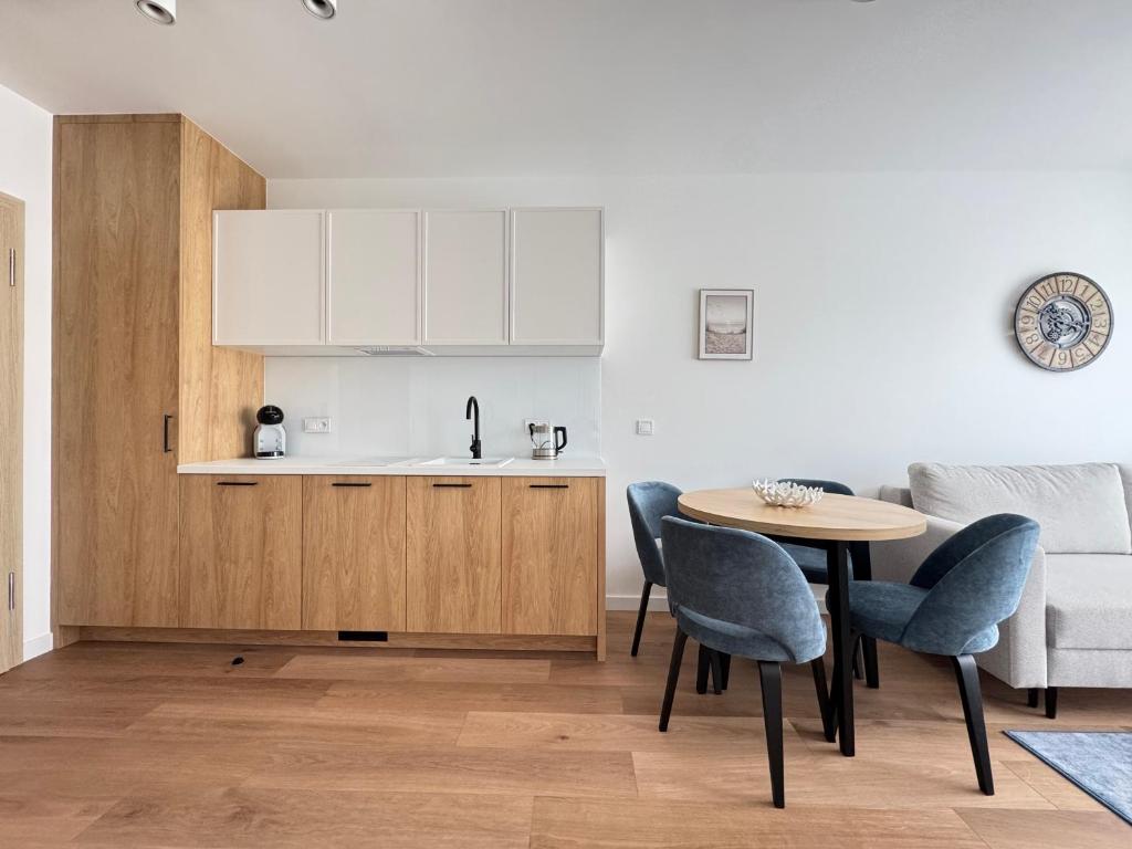 Kuchyň nebo kuchyňský kout v ubytování Aparthotel Anchoria Holiday Honest-Serwis